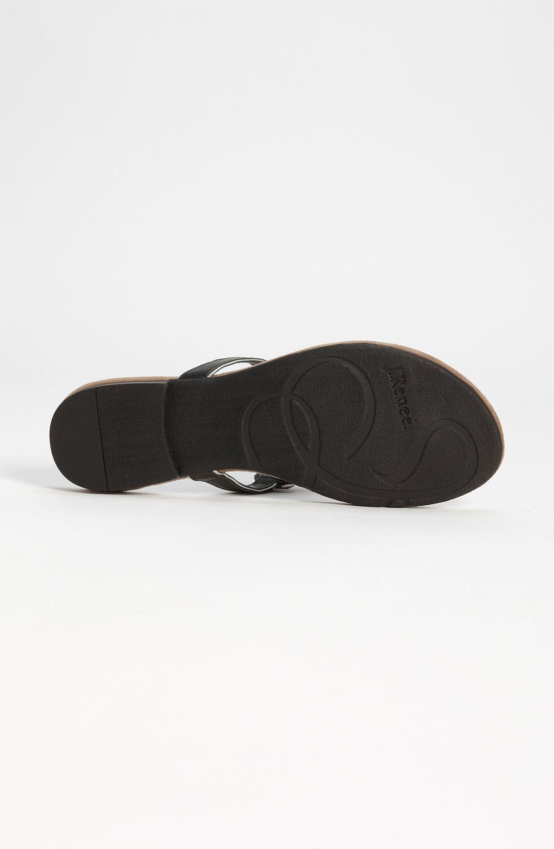 'Jasper' Sandal, Alternate, color, BLACK