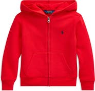 Polo Ralph Lauren Kids' Full Zip Fleece Hoodie