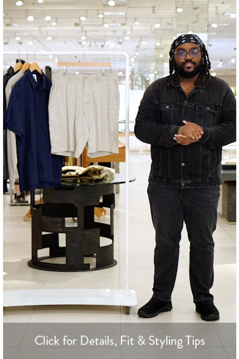 Beach Coast Linen Blend Shorts video