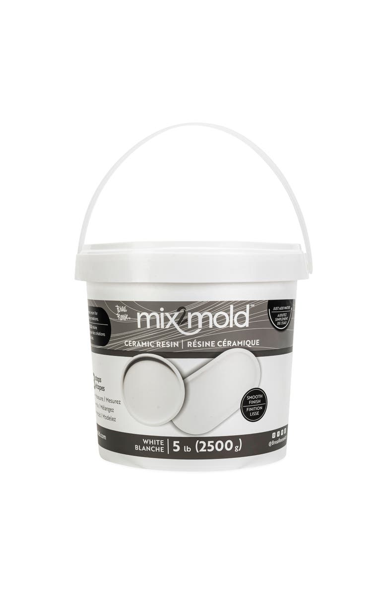 Brea Reese Mix2Mold Ceramic Resin White Powder, Main, color, Multicolored