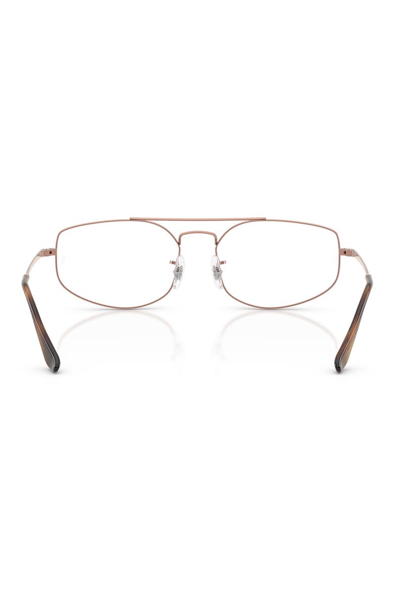 58mm Irregular Optical Glasses, Alternate, color, COPPER