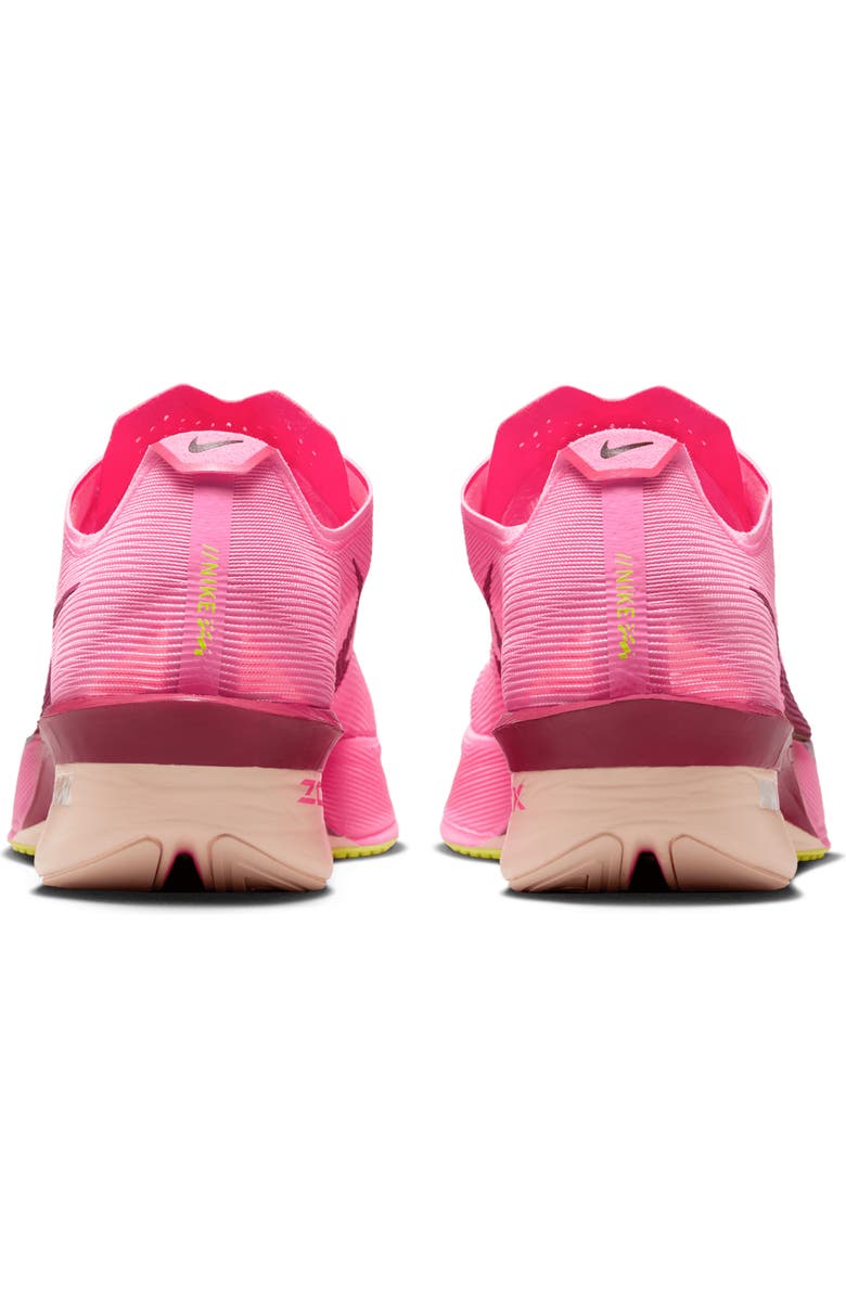 Nike Vaporfly 4 Racing Shoe, Alternate, color, Pink Spell/ Bordeaux