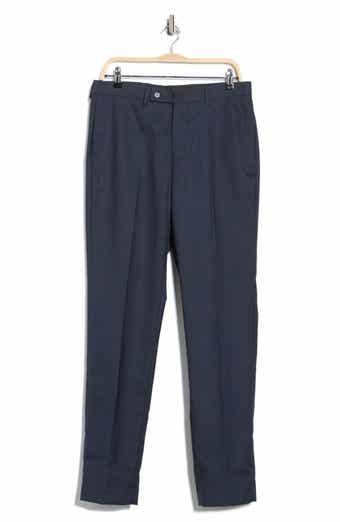 Calvin Klein Navy Flat Front Dress Pants
