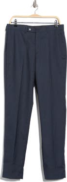 Calvin Klein Navy Flat Front Dress Pants