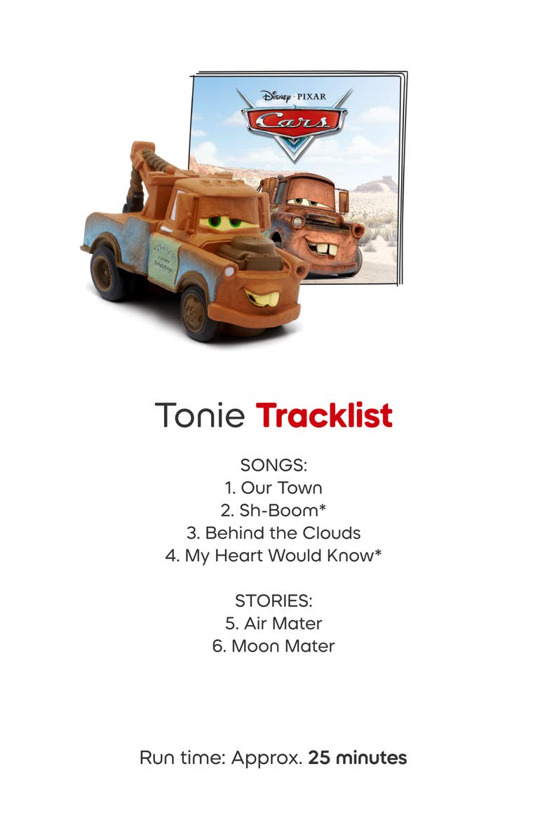 tonies Disney<sup>®</sup> Pixar<sup>®</sup> Cars Tonie Audio Character Bundle, Alternate, color, Multiple