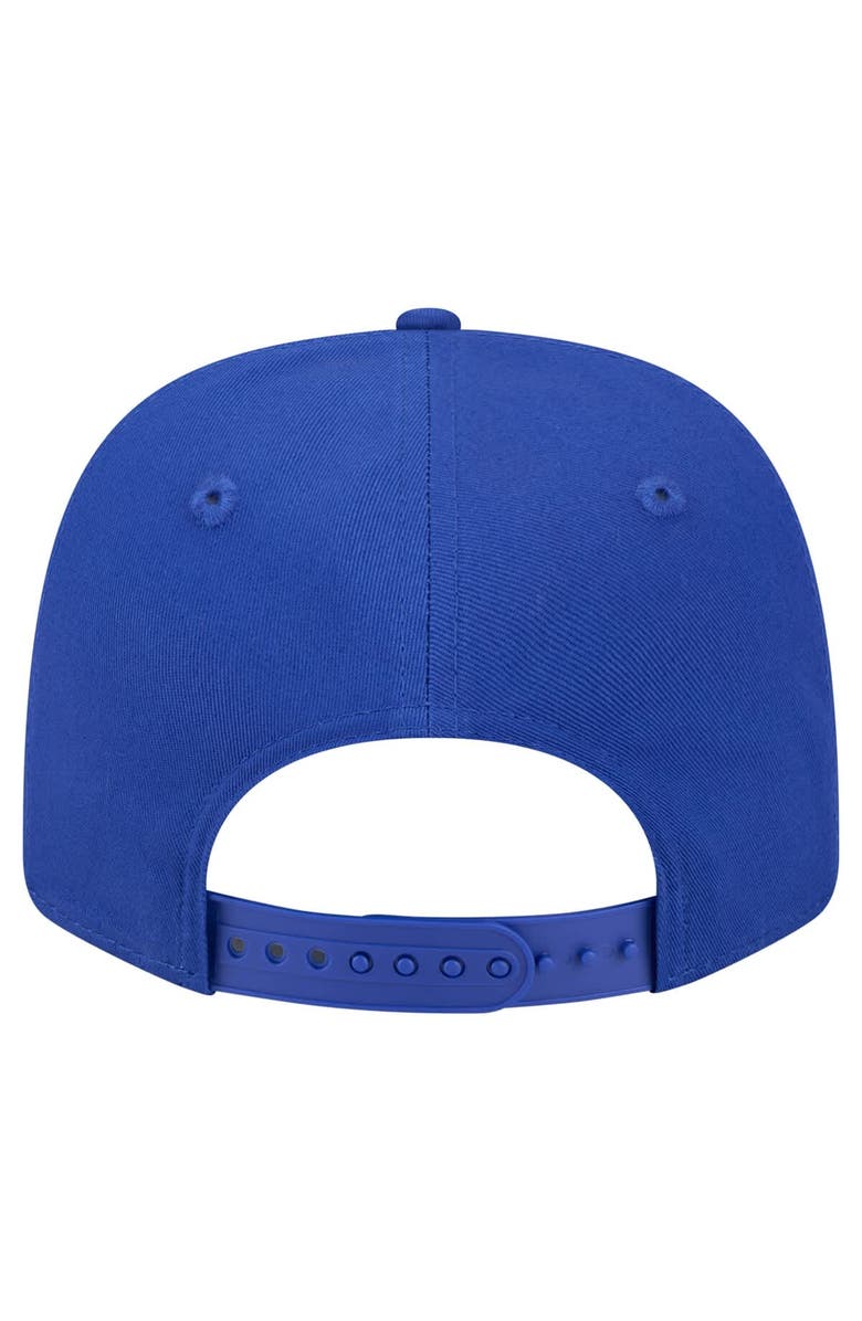 New Era Men's New Era Blue New York Knicks Wordmark Rope 9SEVENTY Adjustable Hat, Alternate, color, Blue