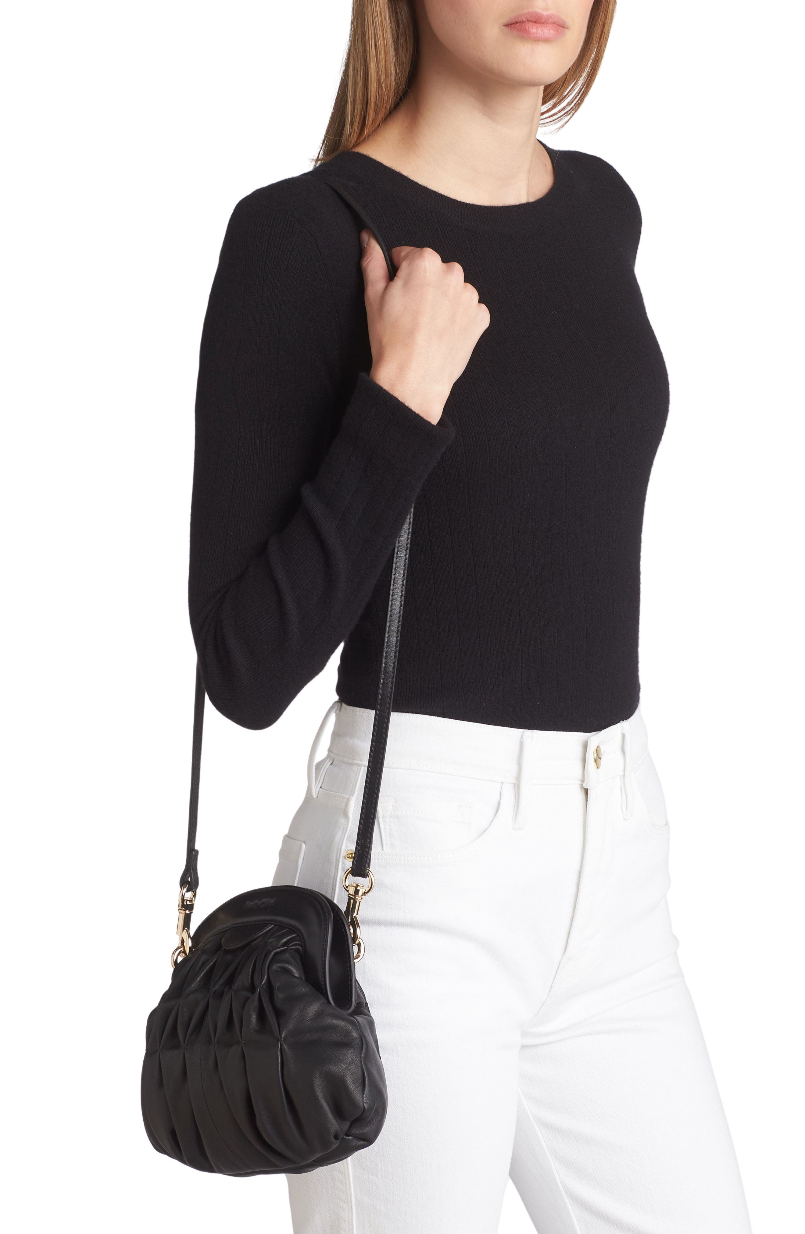 See by Chloé Piia Leather Crossbody Bag, Alternate, color, 