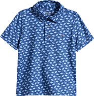 vineyard vines Kids' Printed Sankaty Polo