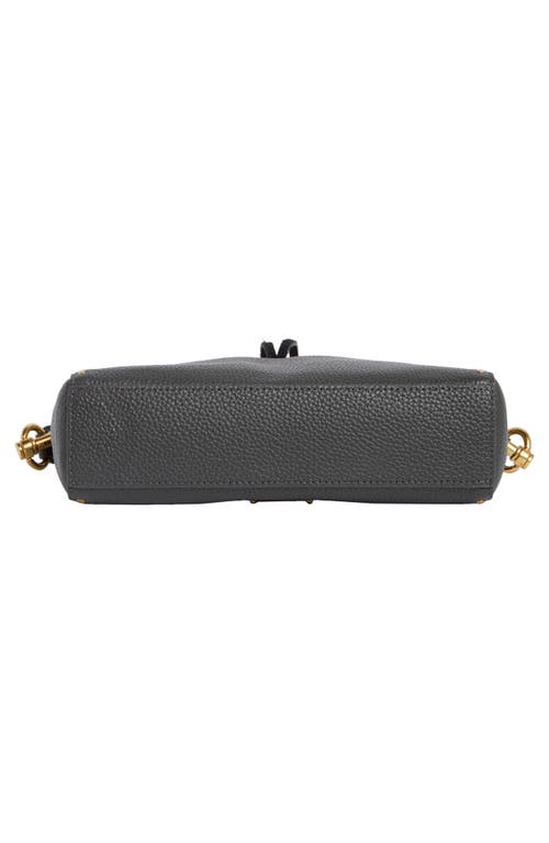 Rebecca Minkoff Darren Top Handle Leather Crossbody Bag In Gray