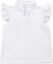 Lila and Hayes Ellie Girls' Sleeveless Ruffled Top by LH Sport