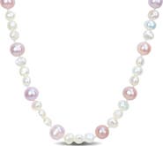 DELMAR 7.5–8mm Multicolor Cultured Freshwater Pearl Necklace