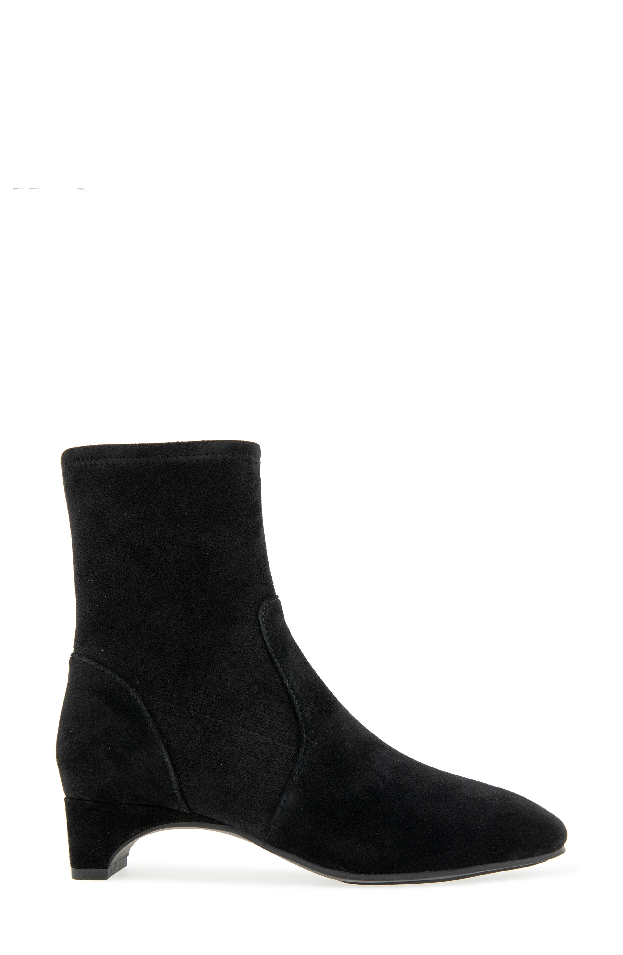 Namaste Bootie, Alternate, color, BLACK SUEDE