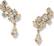 Nadri Riviera Cluster Drop Earrings