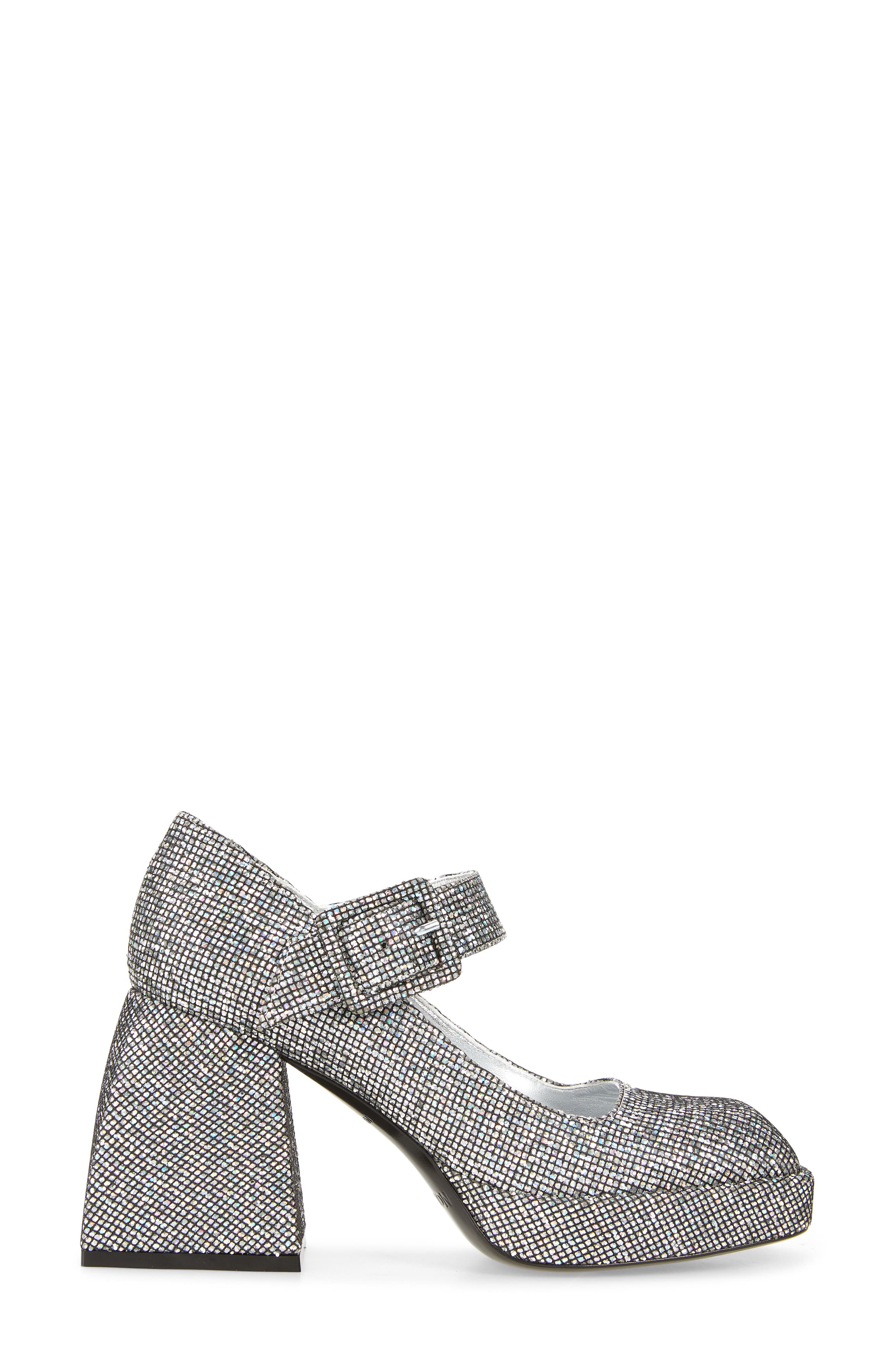 Bulla Babies Platform Mary Jane Pump, Alternate, color, GLITTERBALL