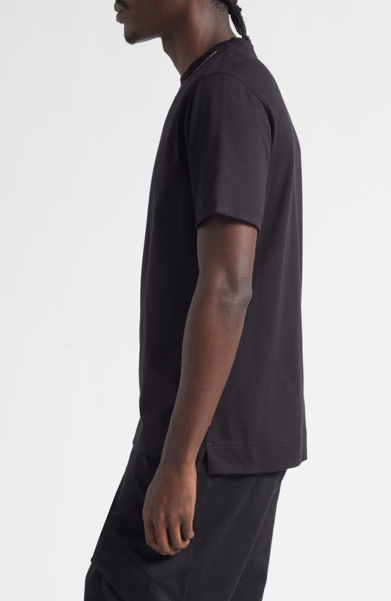 Moncler Logo Graphic T-Shirt, Alternate, color, Black
