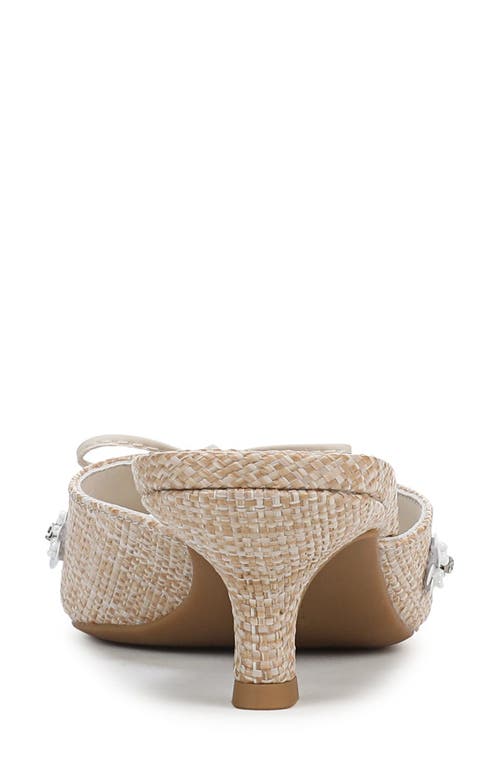 Sam & Libby Olliefluer Kitten Heel Slide Sandal