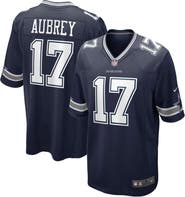 Nike Men's Nike Brandon Aubrey Navy Dallas Cowboys Team Game Jersey