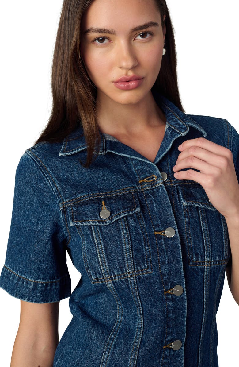Joe's Jeans The Denim Tucker Minidress, Alternate, color, Lively