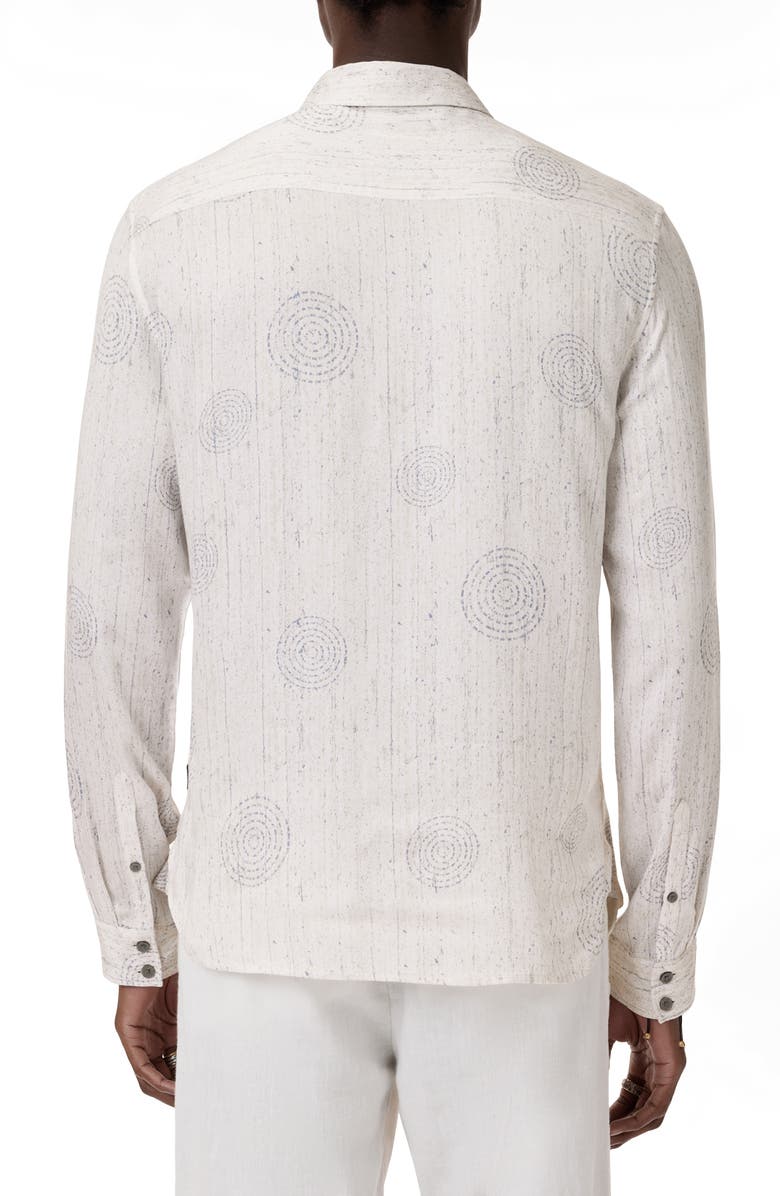 John Varvatos Luc Pattern Button-Up Shirt, Alternate, color,