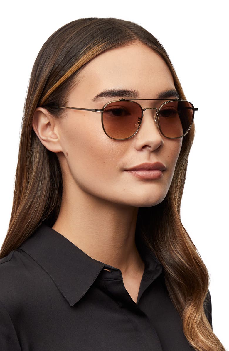 Oliver Peoples Mandeville 49mm Square Sunglasses, Alternate, color, 