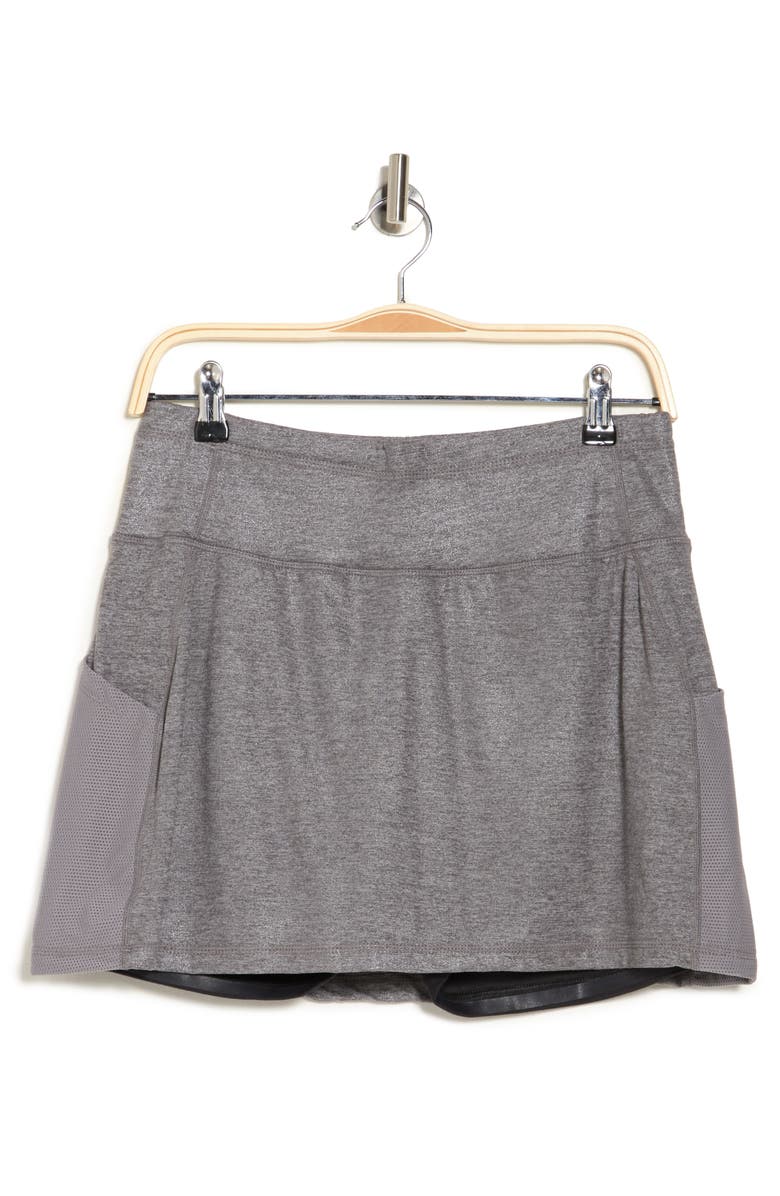 MAX STUDIO Renewal Foil Print Mesh Pocket Skort, Alternate, color, 