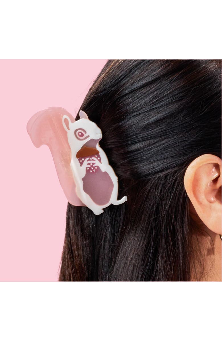 Centinelle Albino Squirrel Hair Claw, Alternate, color,