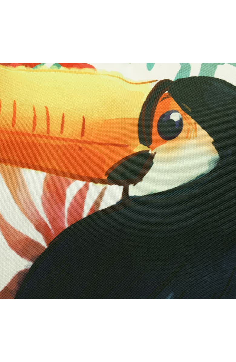 Outdoor Decor by Commonwealth Outdoor Throw Pillow, Alternate, color, Green Multi