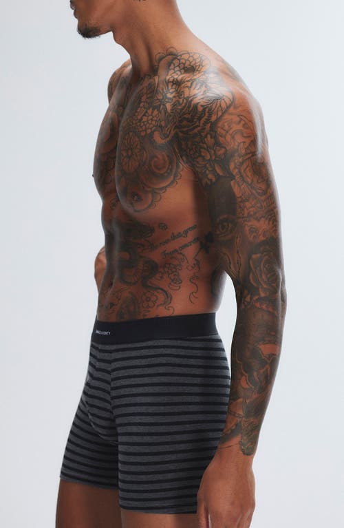 Savage X Fenty Boxer Briefs In Night Gram Grey/blac