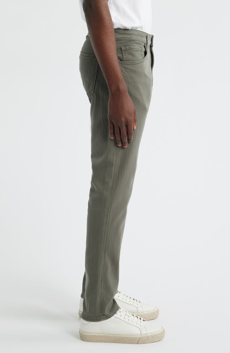 Mavi Jeans Marcus Slim Straight Leg Pants, Alternate, color, Sage Herringbone