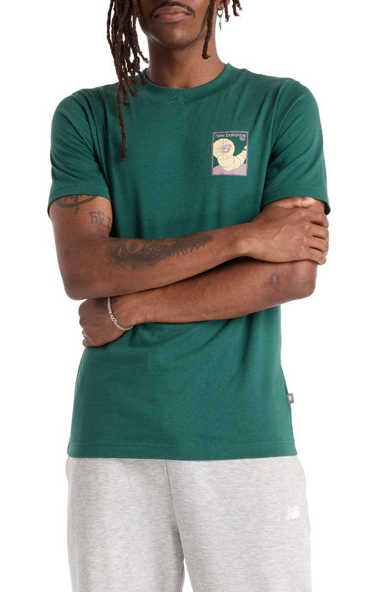 New Balance 550 Cotton Graphic T-Shirt, Main, color,