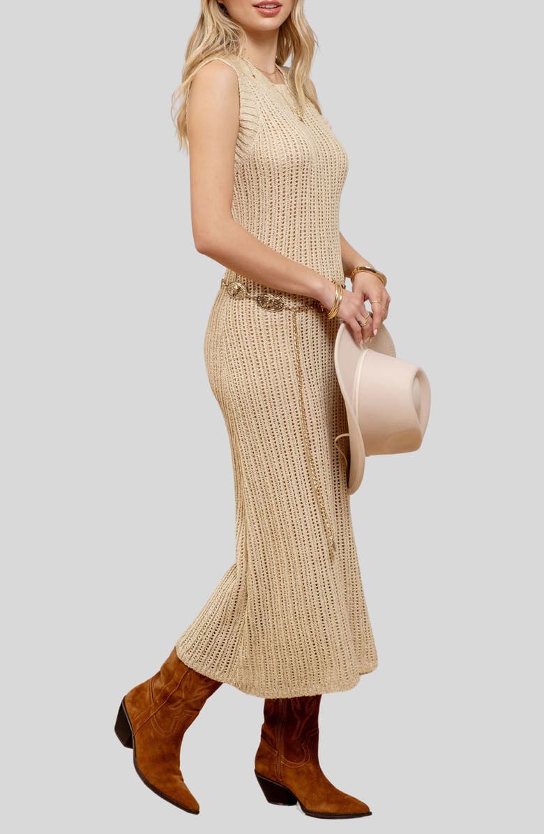 Sleeveless Knit Midi Dress