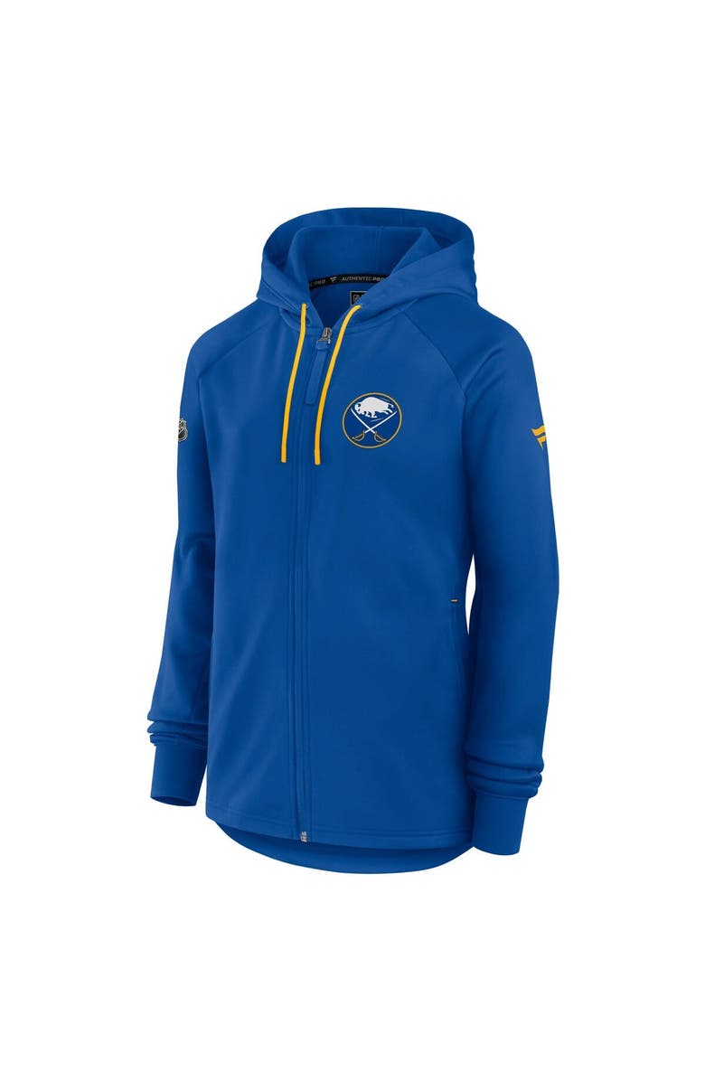 FANATICS Women's Fanatics Royal Buffalo Sabres Authentic Pro Rink Fleece Full-Zip Jacket, Alternate, color, Royal