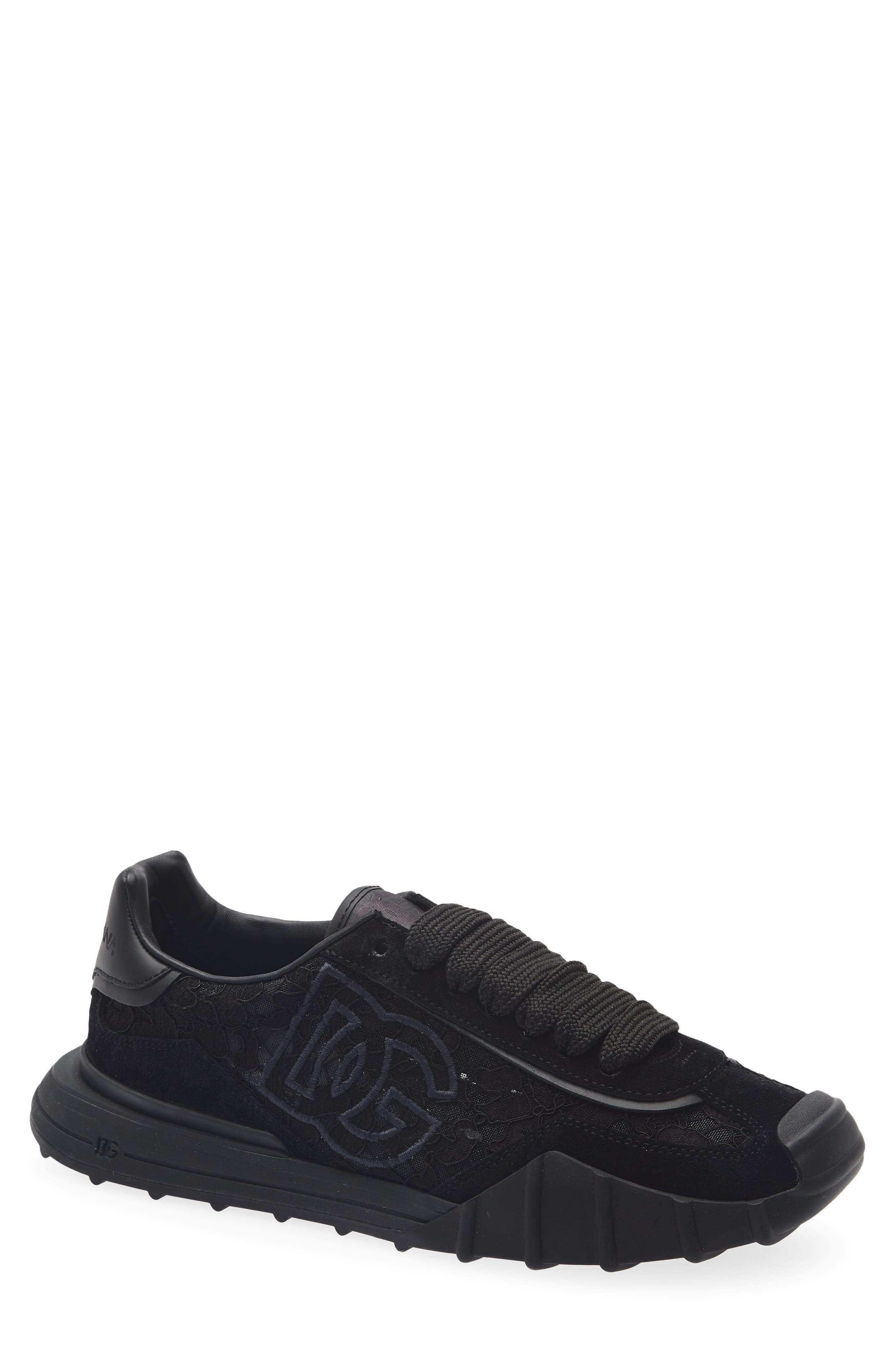 Athletic Sneaker, Main, color, 8B956 NERO/ NERO