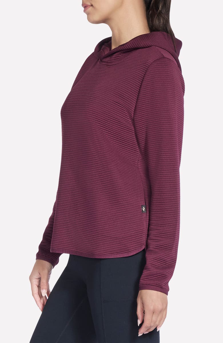 SKECHERS GO WALK<sup>®</sup> Everywhere Tunic Hoodie, Alternate, color, Fig