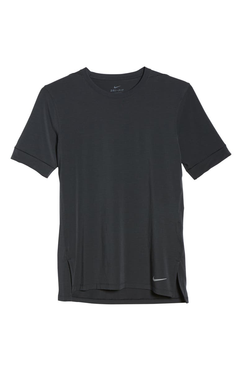 Nike Dri-FIT Transcend Yoga T-Shirt, Alternate, color,