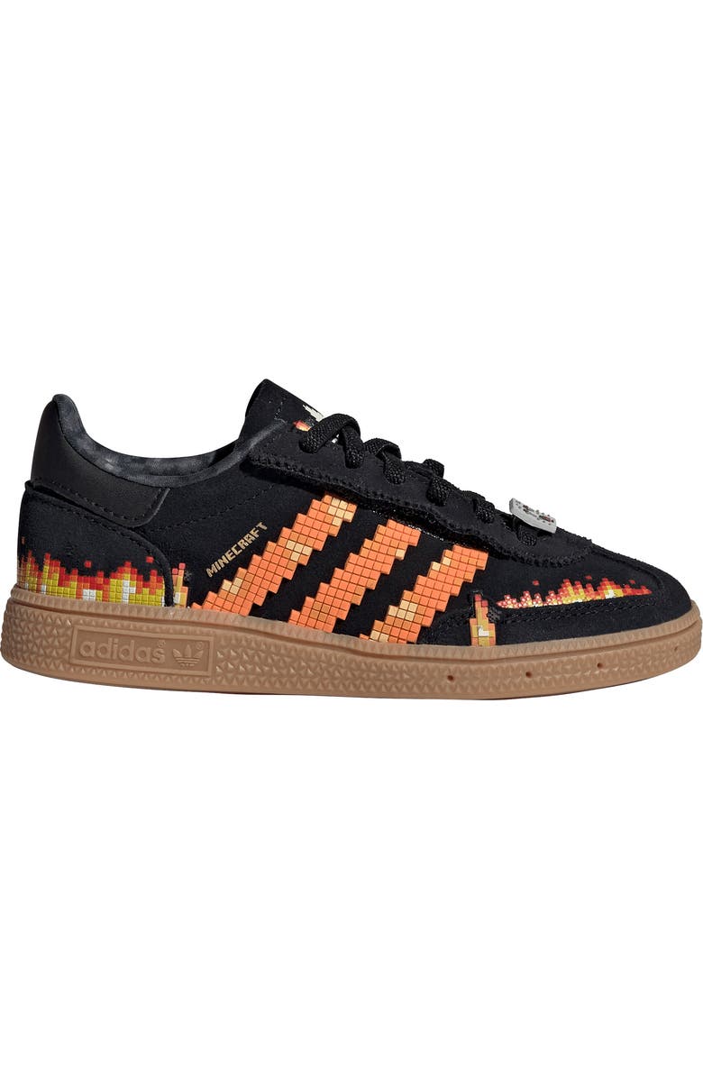 adidas Kids' Handball Spezial Sneaker, Alternate, color, Black/ Orange/ White