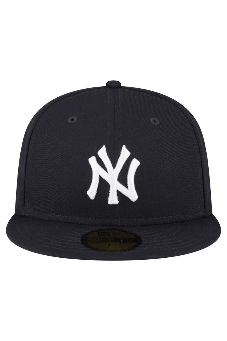 Men's New Era CC Sabathia Navy New York Yankees 2025 National Baseball Hall of Fame 59FIFTY Fitted Hat, Alternate, color, Navy