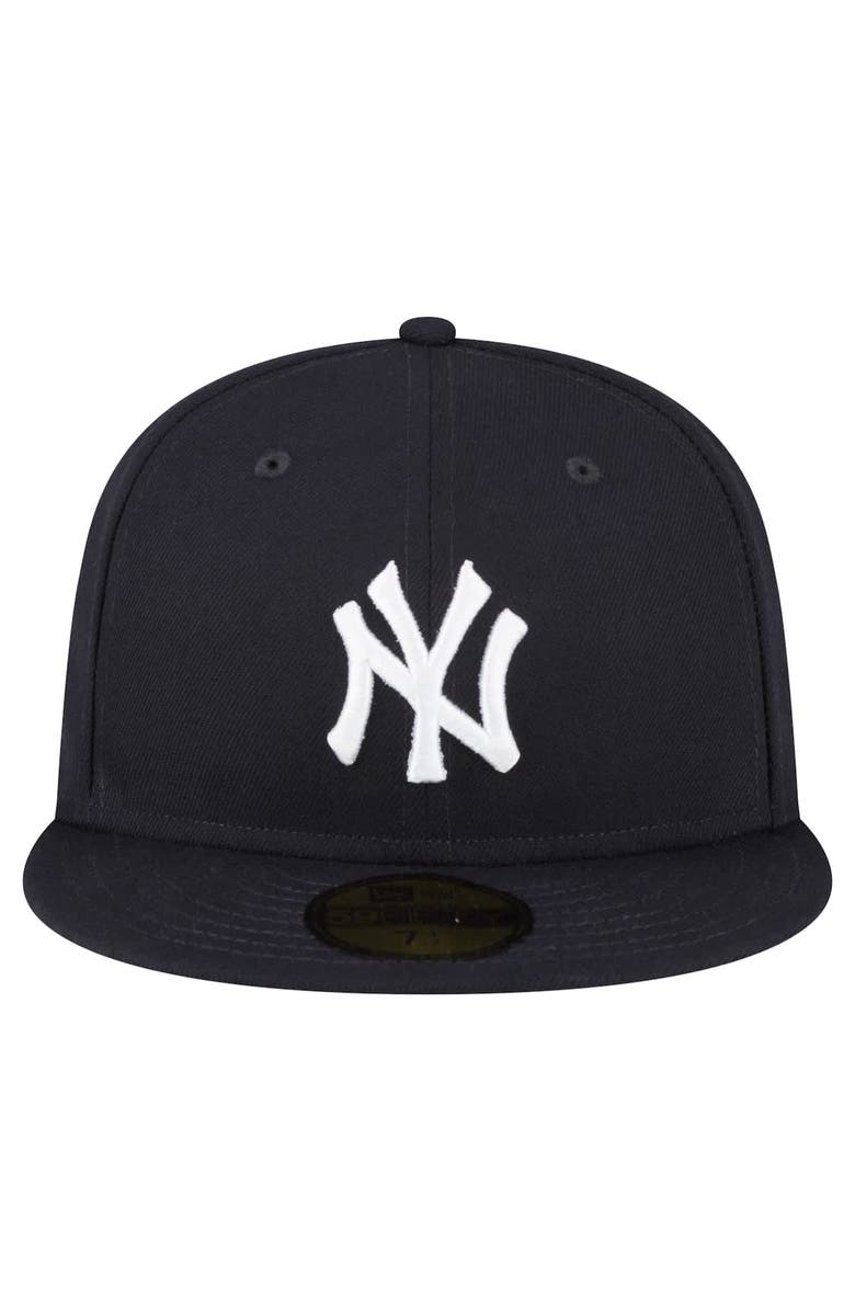 New Era Men's New Era CC Sabathia Navy New York Yankees 2025 National Baseball Hall of Fame 59FIFTY Fitted Hat, Alternate, color, Navy