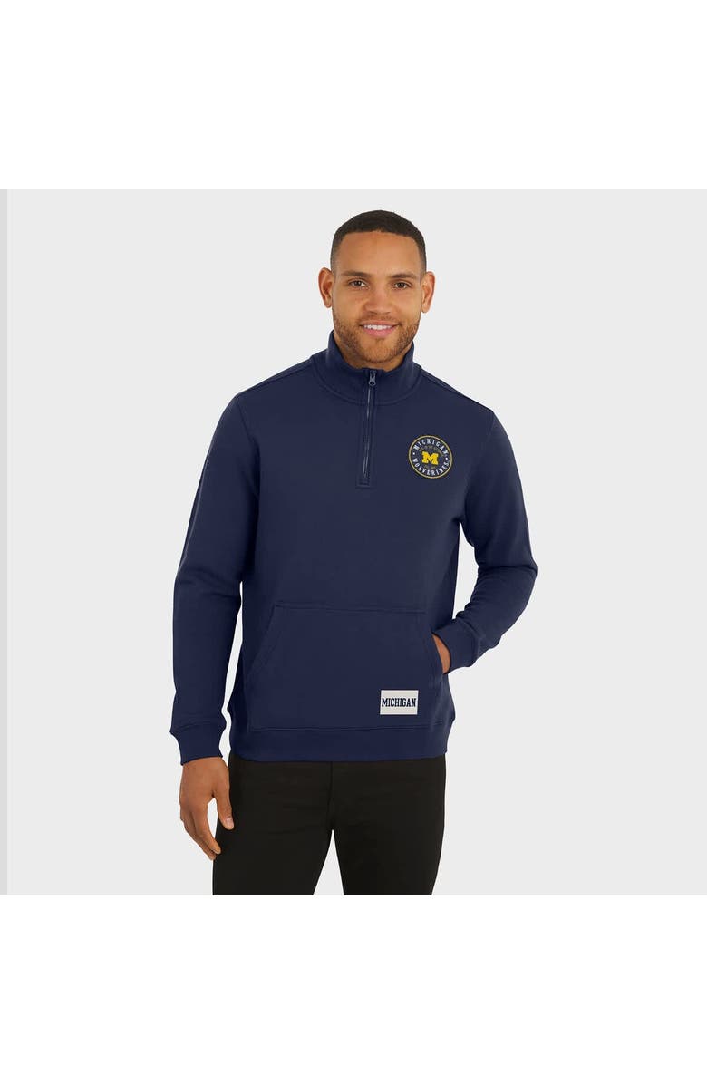 Darius Rucker Collection by Fanatics Men's Darius Rucker Collection by Fanatics Navy Michigan Wolverines Quarter-Zip Pullover, Alternate, color, Navy
