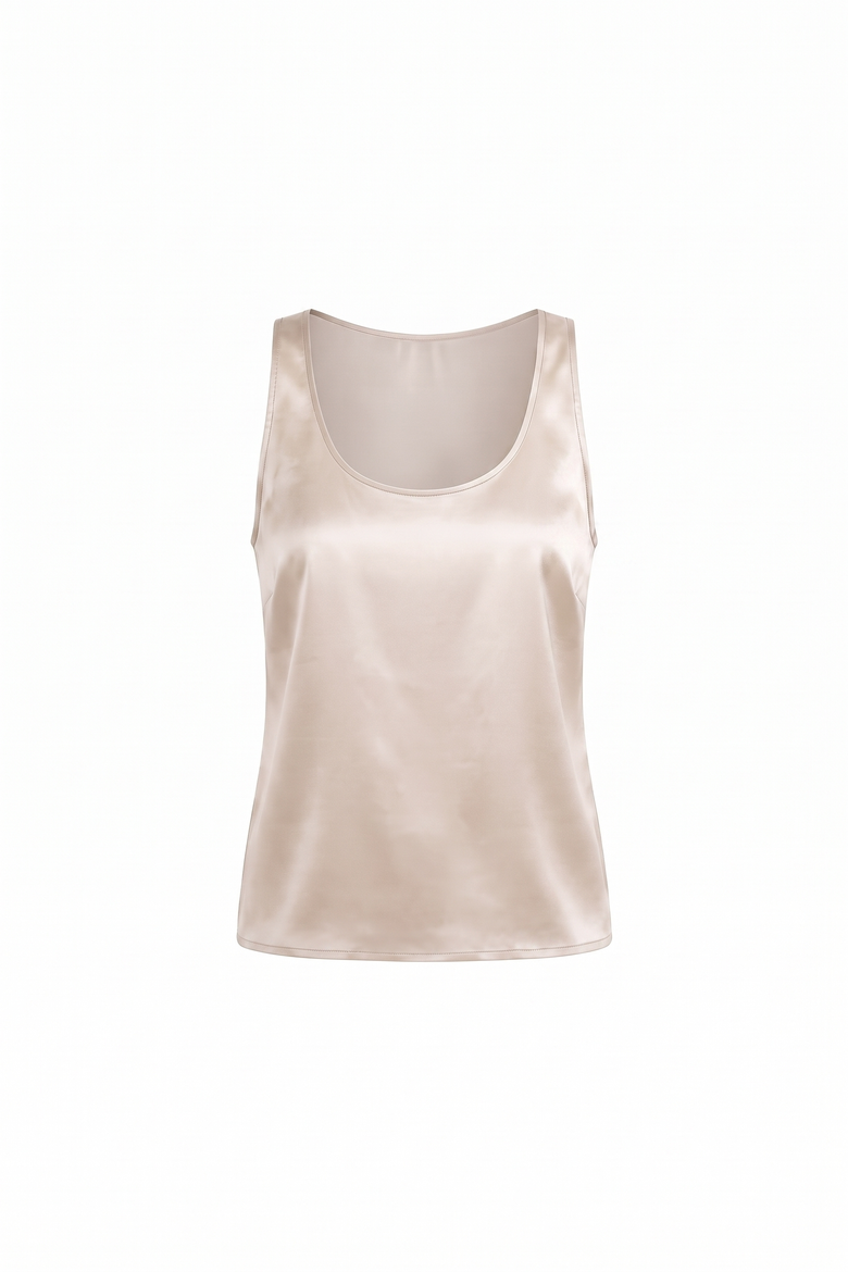 Kay Silky Top, Alternate, color, Pearl