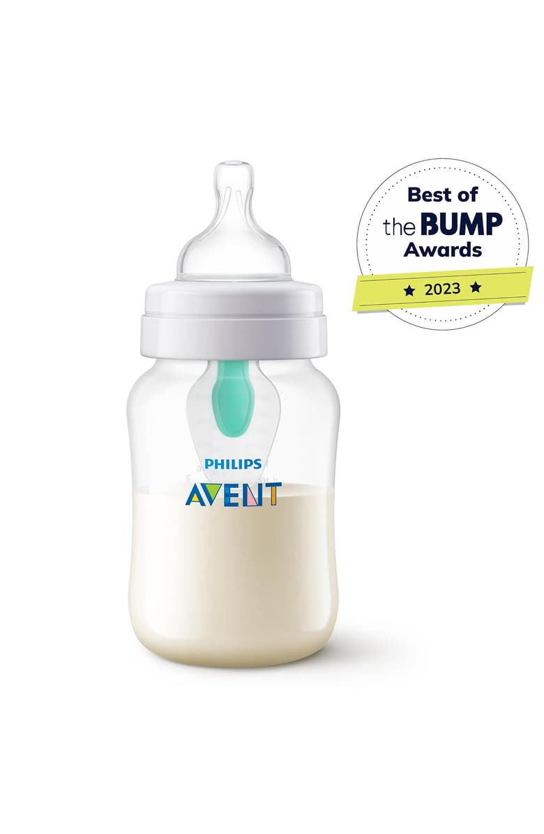 Avent Anti-colic Baby Bottle With AirFree Vent, 9oz, 4pk, Clear, Alternate, color, NO COLOR