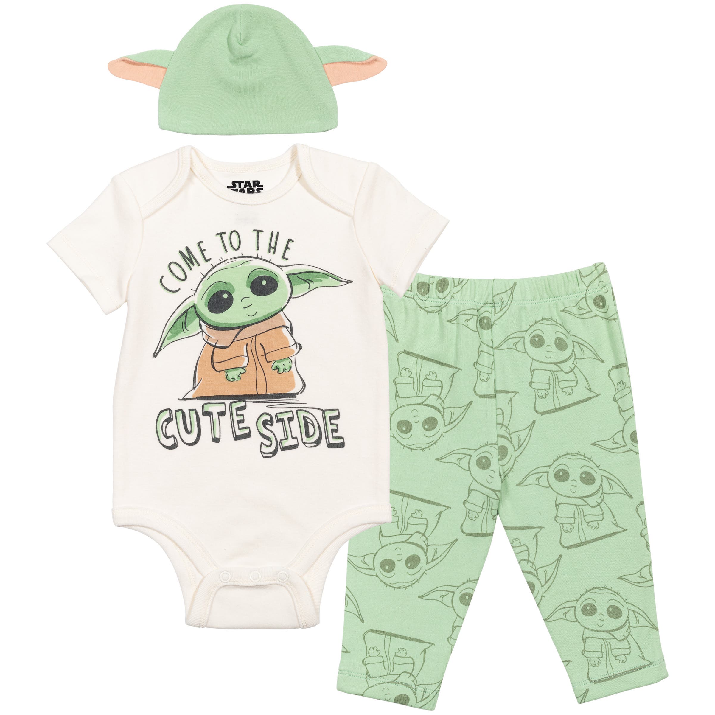 selected Grogu Mint Ivory