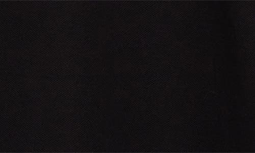 Moncler Cotton Piqué Polo In Black