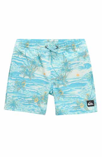 Quiksilver Kids' Surfsilk Volley Swim Trunks