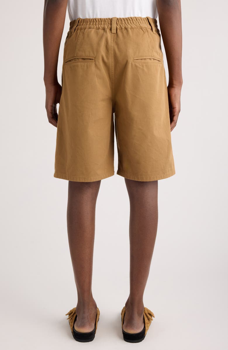 Isabel Marant Kostino Cotton Twill Bermuda Shorts, Alternate, color, 