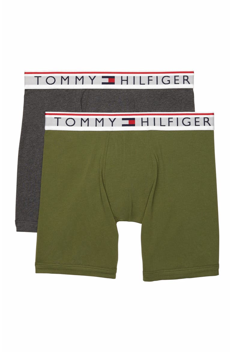 2-Pack Boxer Briefs, Main, color, DARK GREY HEATHER/ CYPRESS