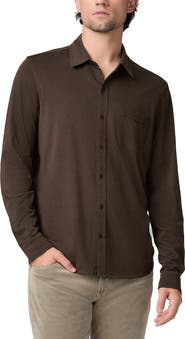 PAIGE Cosgrove Long Sleeve Button Up Shirt