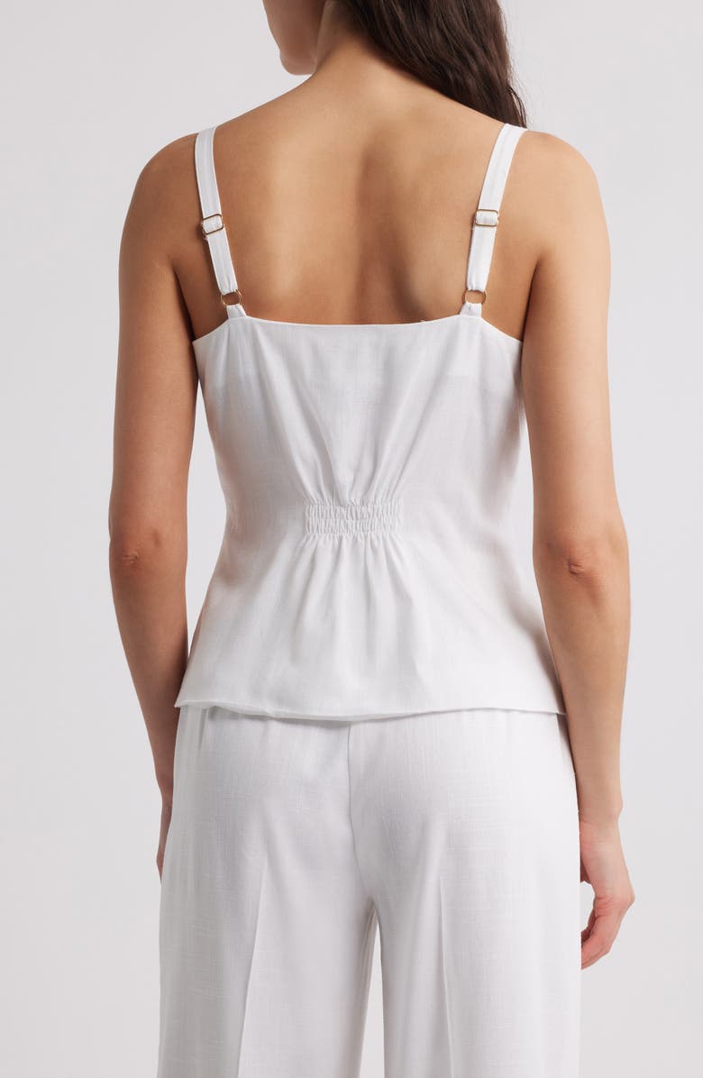 Tahari ASL Button-Up Tank, Alternate, color, 