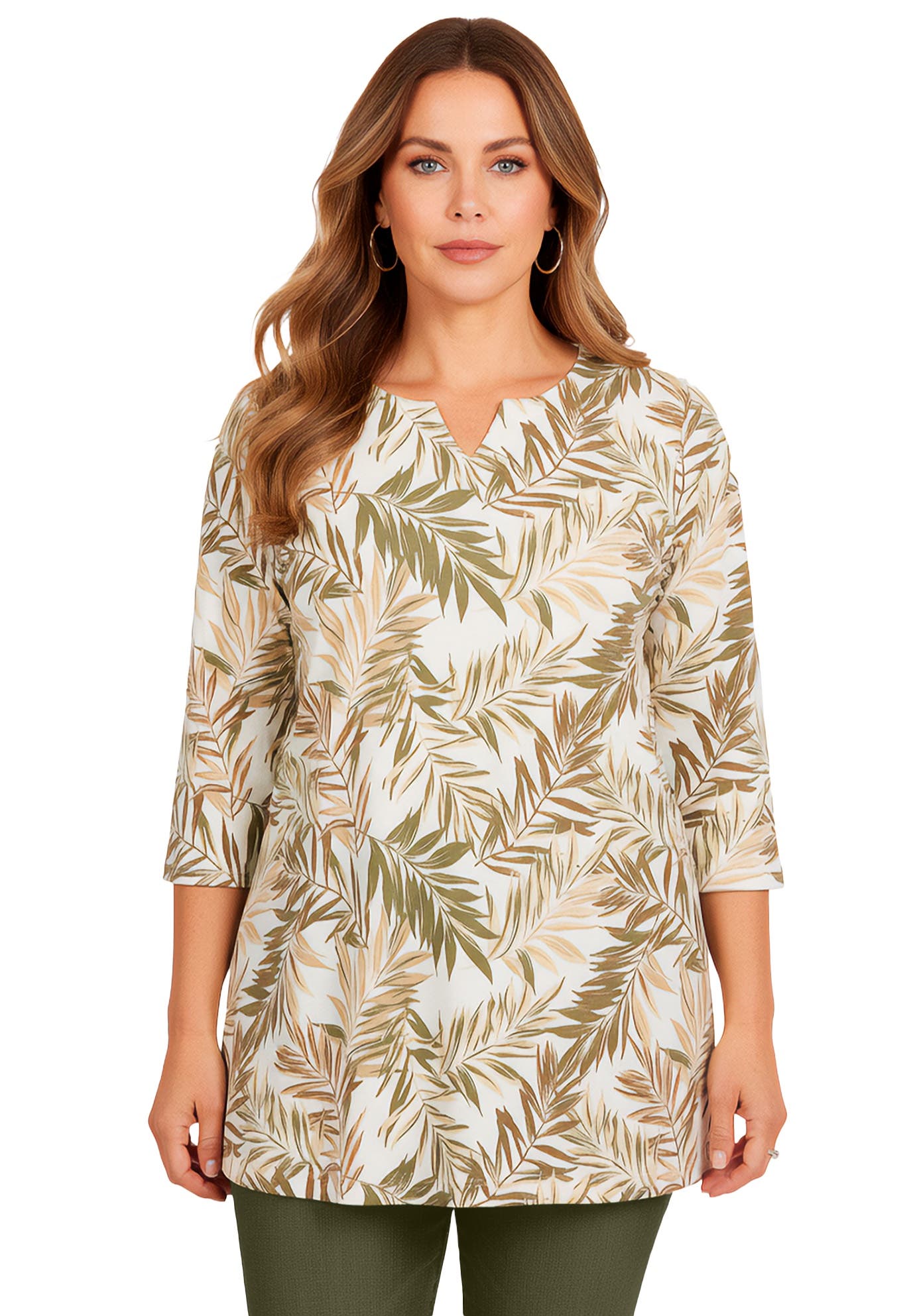 GREEN KHAKI WATERFALL