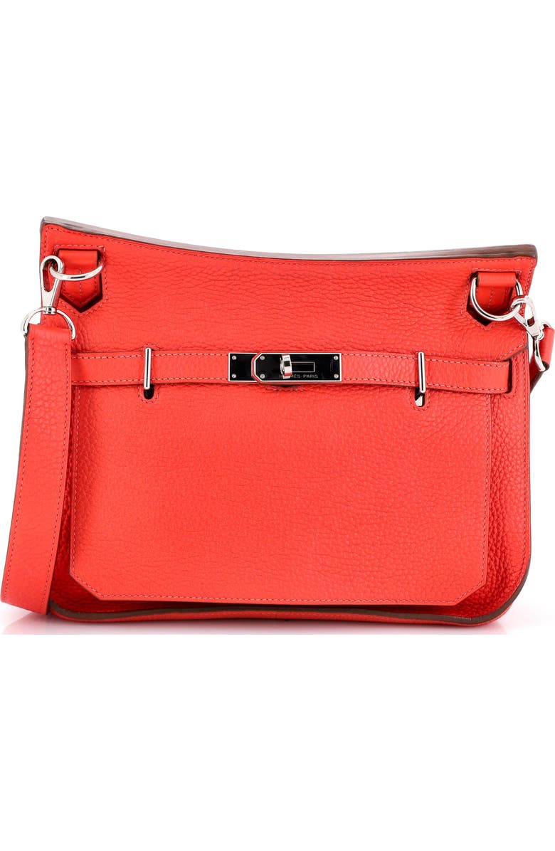 Pre-Owned Hermes Jypsiere Bag Clemence 28, Main, color, Rose Jaipur